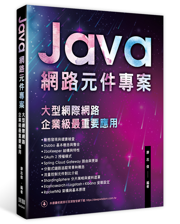 Java網路元件專案: 大型網際網路企業級最重要應用