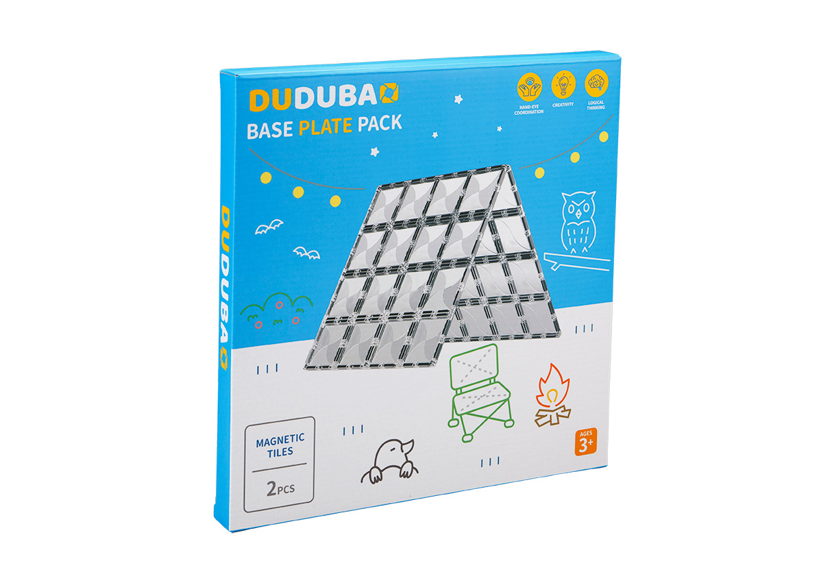 DUDUBAO五感繪本磁力片/ 大幫手/ 透明2片