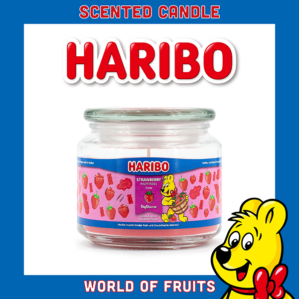 300g線上獨賣！HARIBO小熊軟糖香氛蠟燭