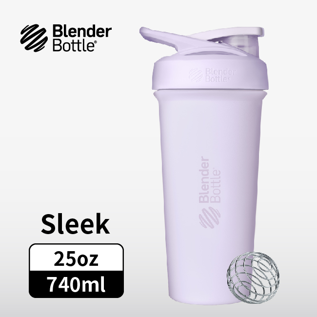 運動/日常推薦，質感新色★Blender Bottle Sleek按壓式不鏽鋼水壺