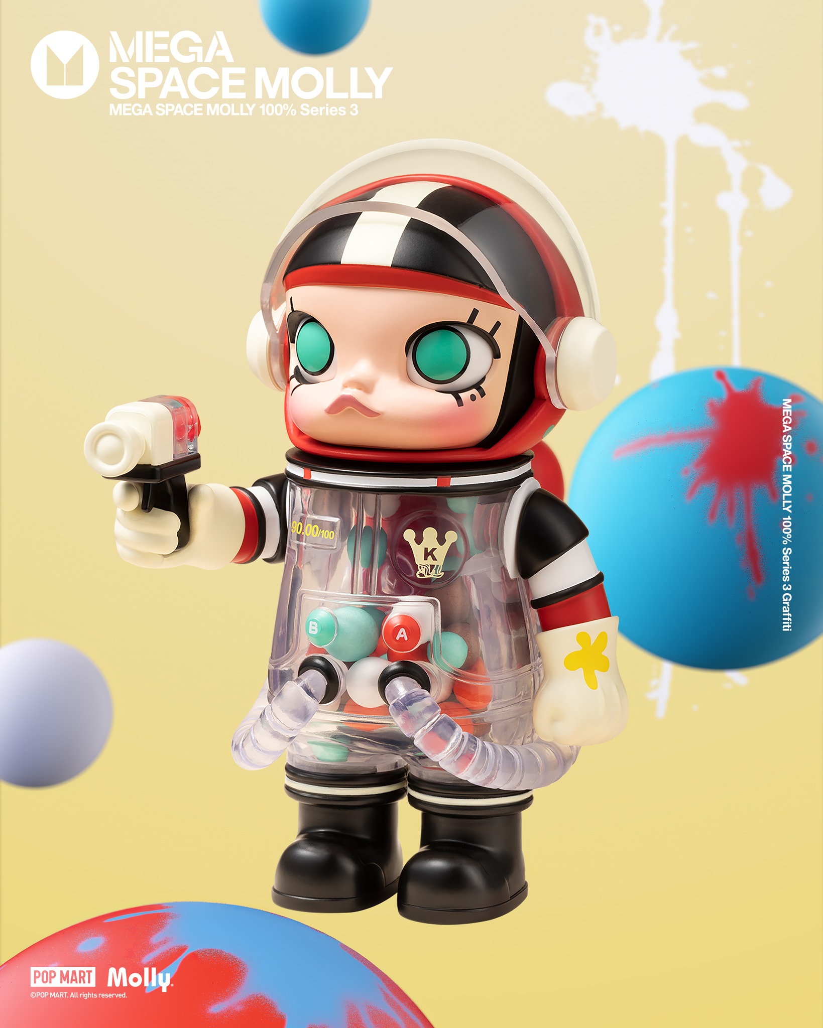 POP MART MEGA SPACE MOLLY 100 3 