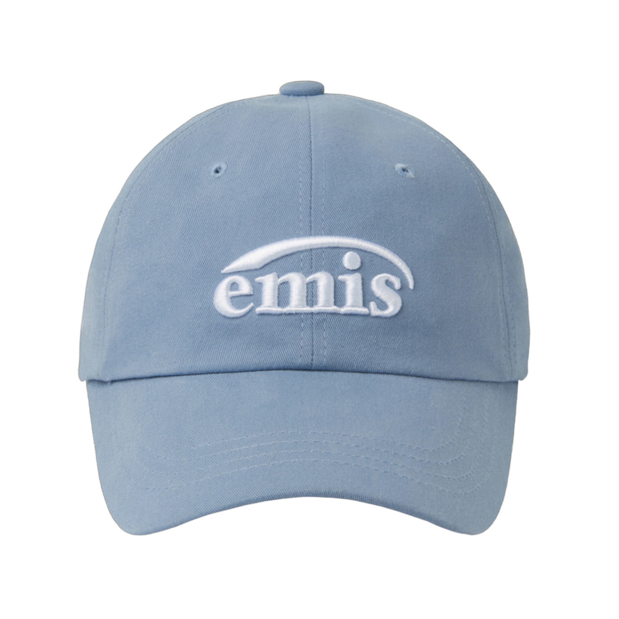EMIS New Logo Denim Ball Cap in Light Blue: Effortless Style