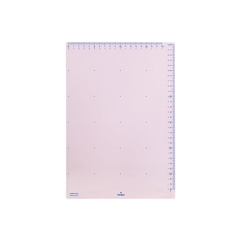 KOKUYO Campus墊板 可固定紙張功能 A4 粉 | 誠品線上