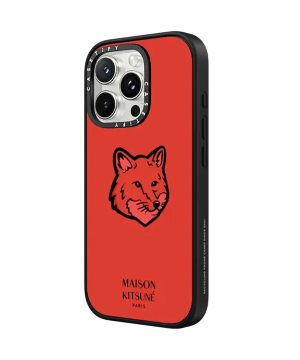 MAISON KITSUNÉ x CASETIFY IPHONE MagSafe 手機殼_微笑猩紅/ 15 PRO