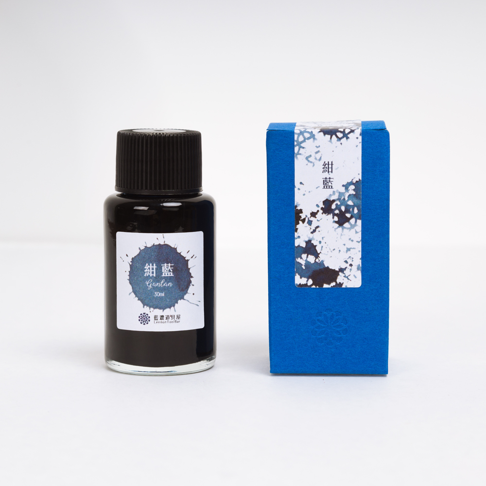 藍濃道具屋Lennon ToolBar鋼筆墨水/ 藍染色系/ 無防水/ 紺藍
