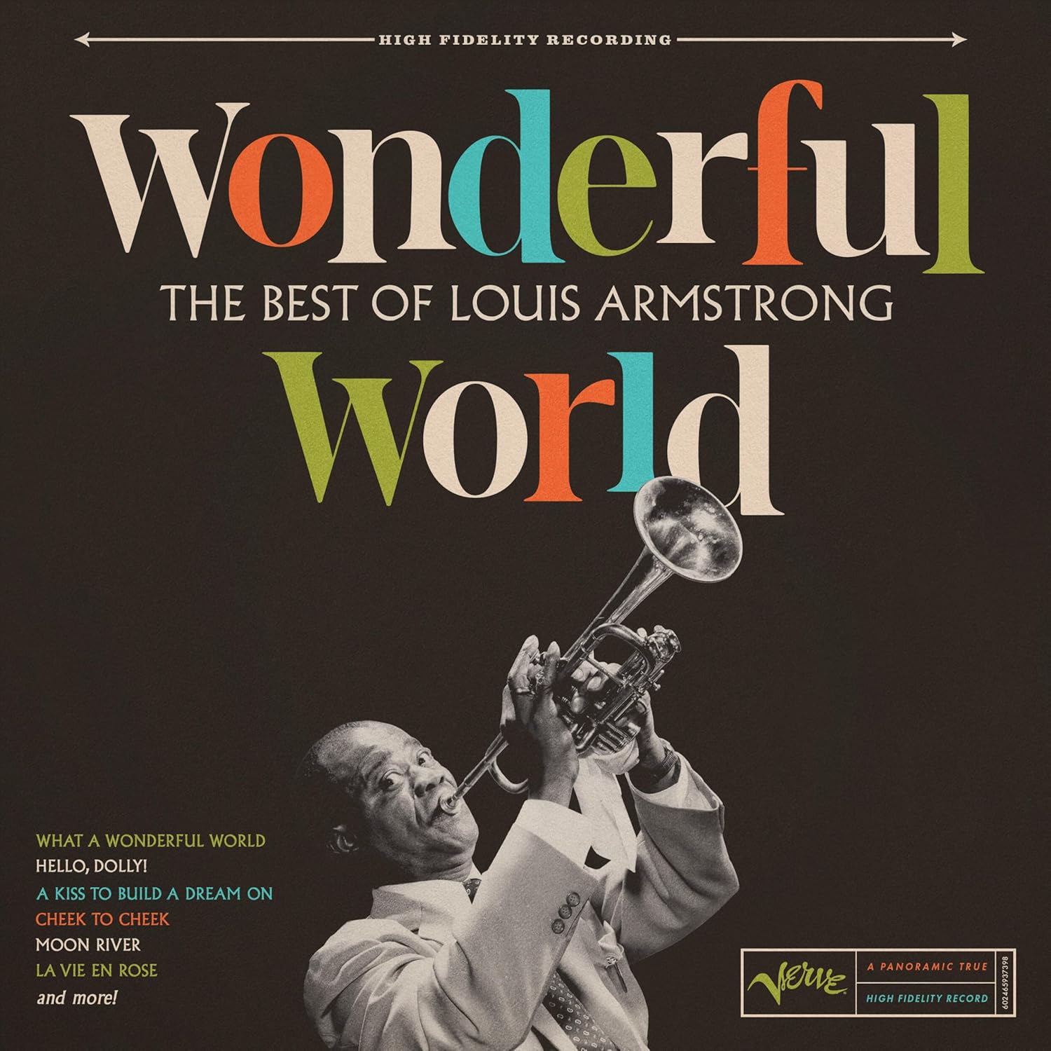 Wonderful World: The Best Of Louis Armstrong (Black Vinyl)
