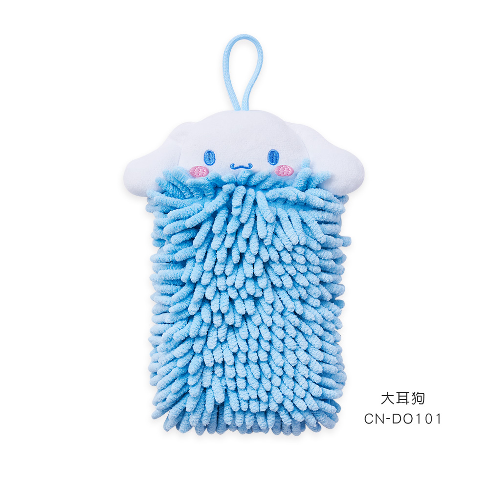 【ONEDER旺達棉品】立體造型擦手巾/ 大耳狗/ F