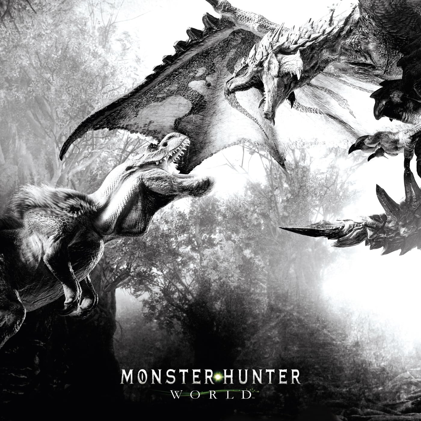 Monster Hunter: World (2LP/Mustard Yellow, Light Blue Vinyl)