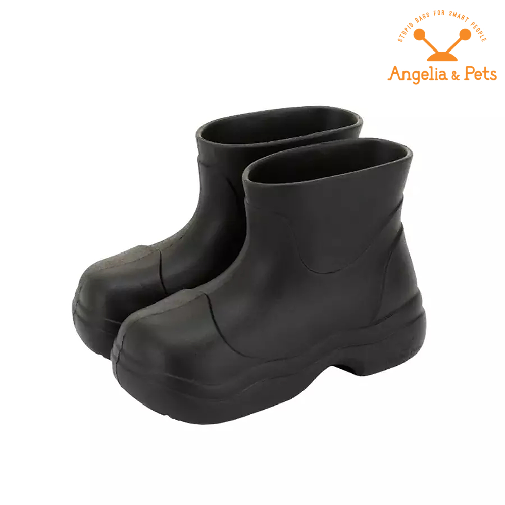 【Angelia & Pets】防水靴 雨靴 女鞋/ 黑    / US6(23.5-24CM)