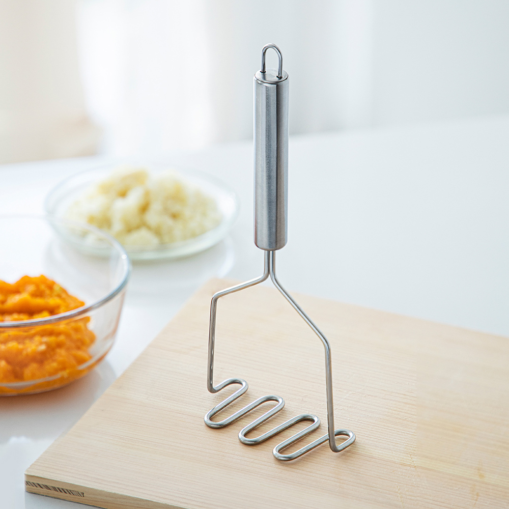 日本霜山 不鏽鋼壓泥器/搗泥器