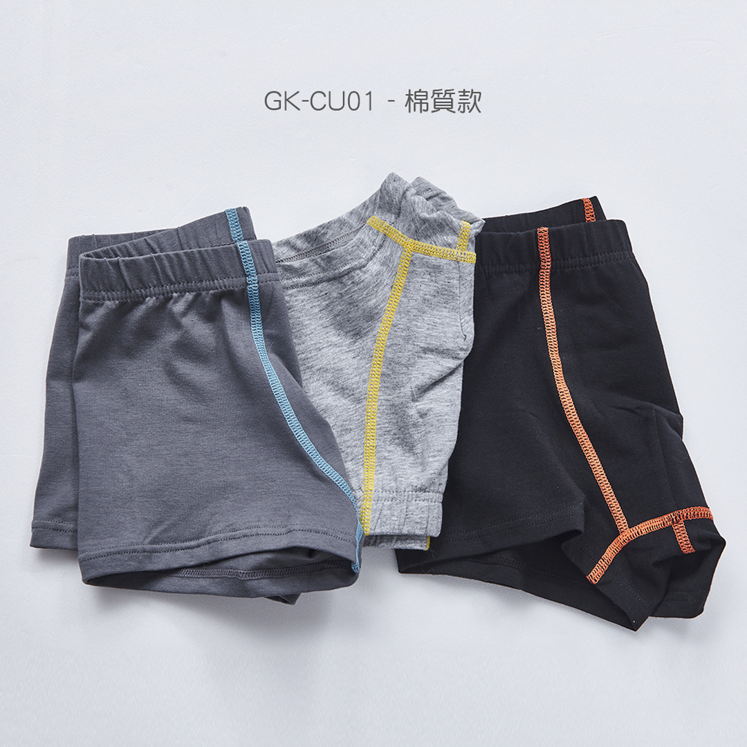 【ONEDER旺達棉品】男童四角褲/ 棉質款顏色隨機出貨/ L