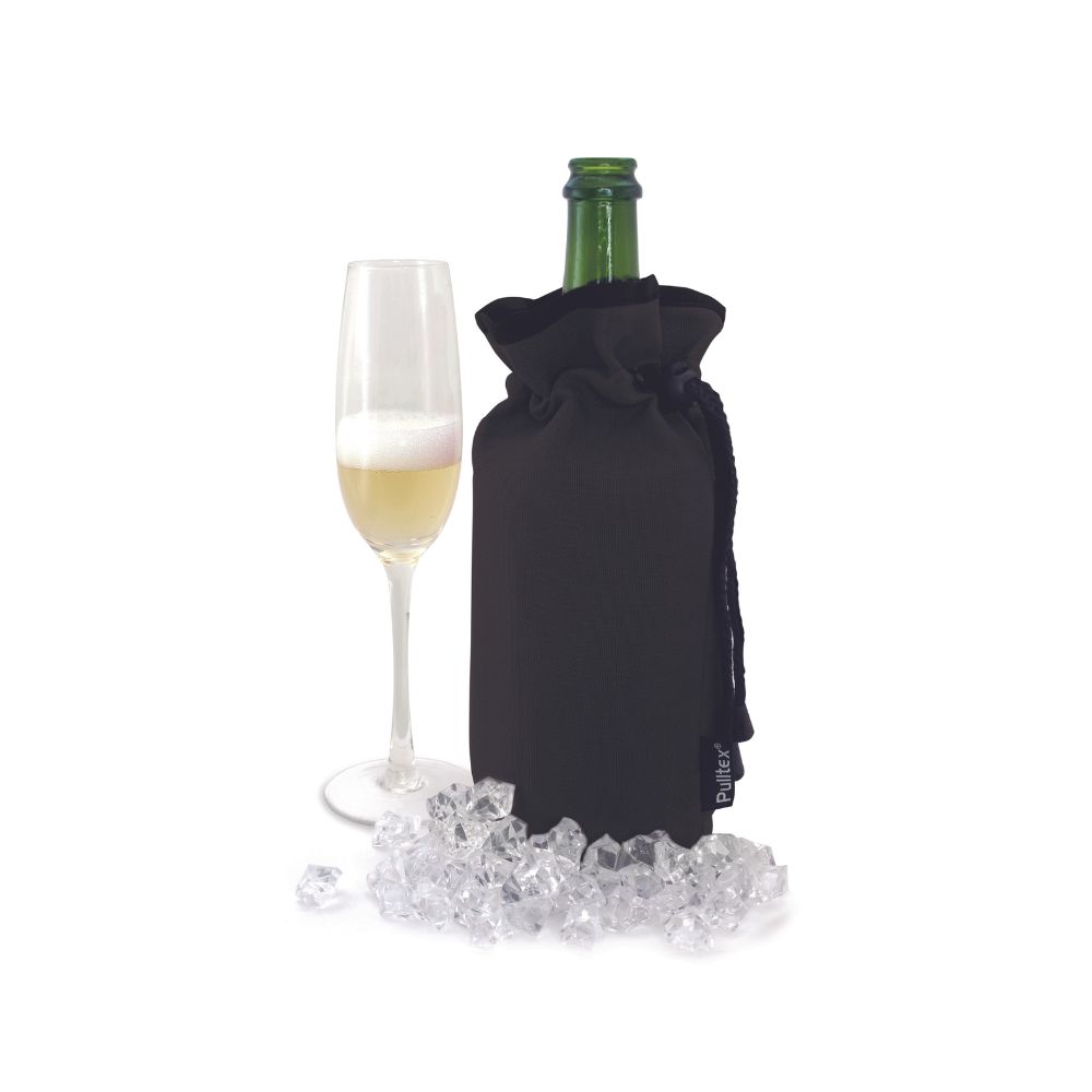 Pulltex/Champagne Cooler Bag香檳束口保冷袋/多色任選/ 黑