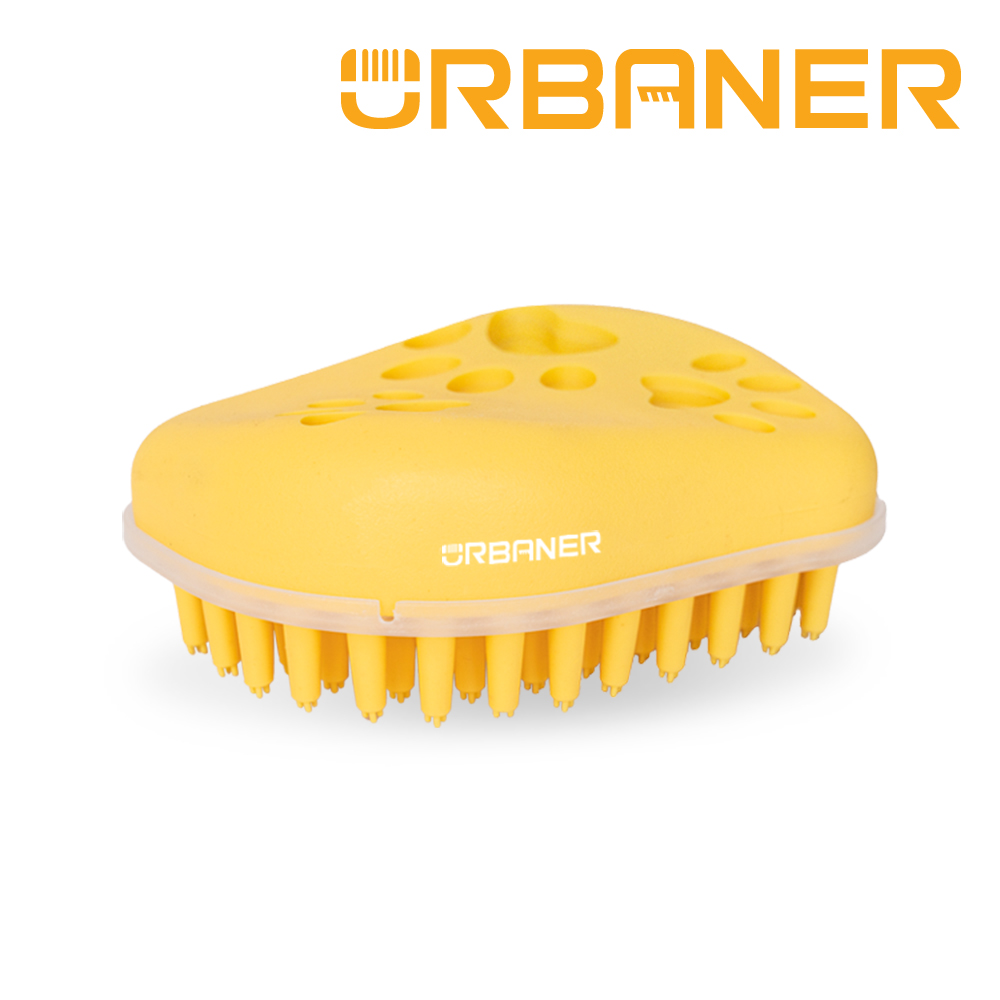 URBANER奧本電剪寵物乾溼按摩清毛梳 (按摩/洗澡/除廢毛)/ 起司梳 CT-30