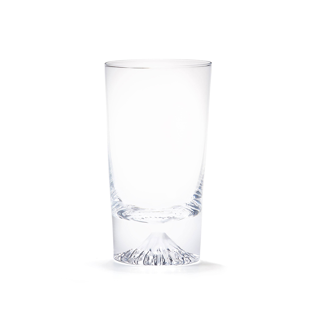 日本田島硝子 日本製迷你富士山經典平底玻璃杯