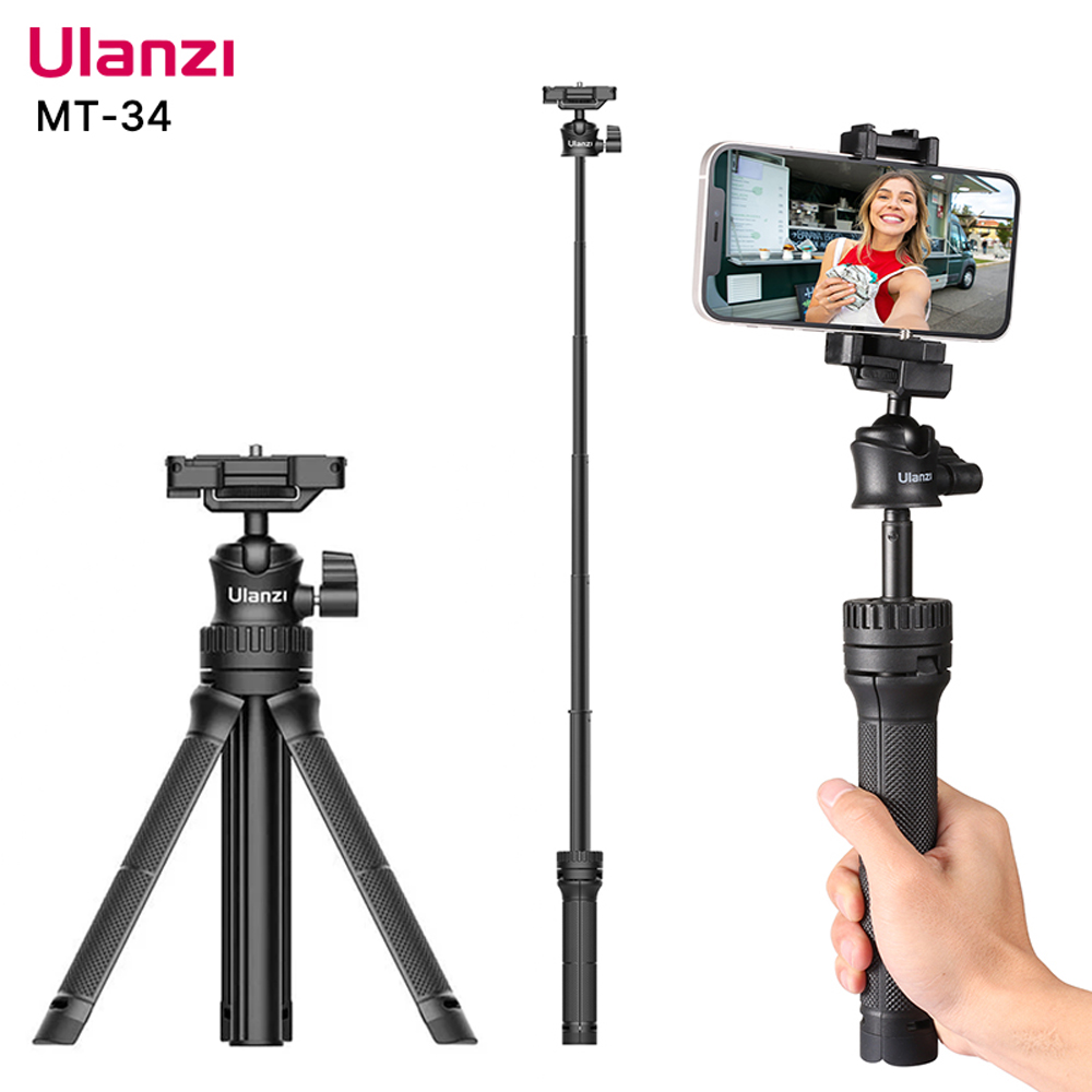 ULANZI 優籃子 MT-34 可延長三腳架自拍桿 六段式拉伸