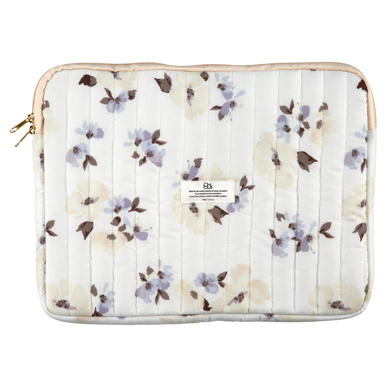 日本 Wpc.Patterns 防潑水機能電腦包/ L/ Pivoine Off