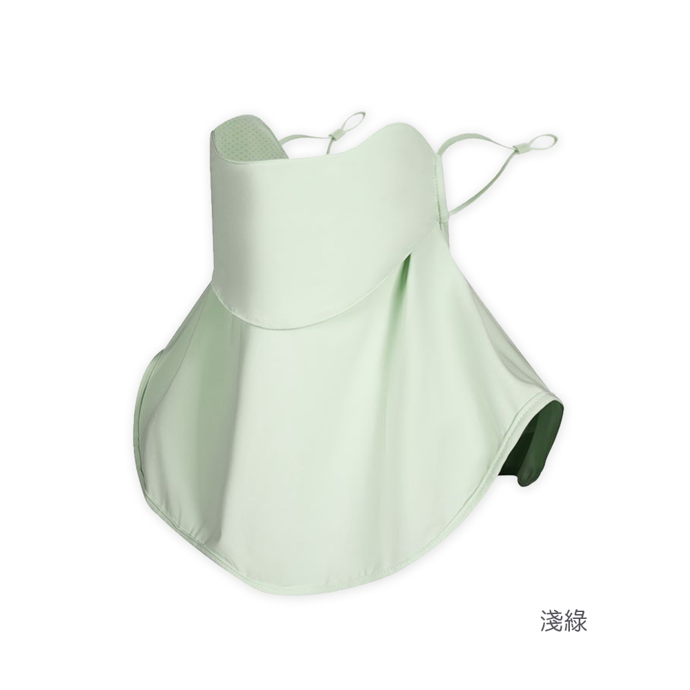 【ONEDER旺達棉品】冰絲涼感透氣立體面罩-24/ 淺綠-5