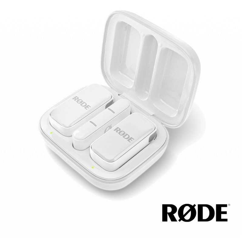 【RODE】Wireless Micro 行動無線麥克風 手機用 Type-C (公司貨)/ 白色