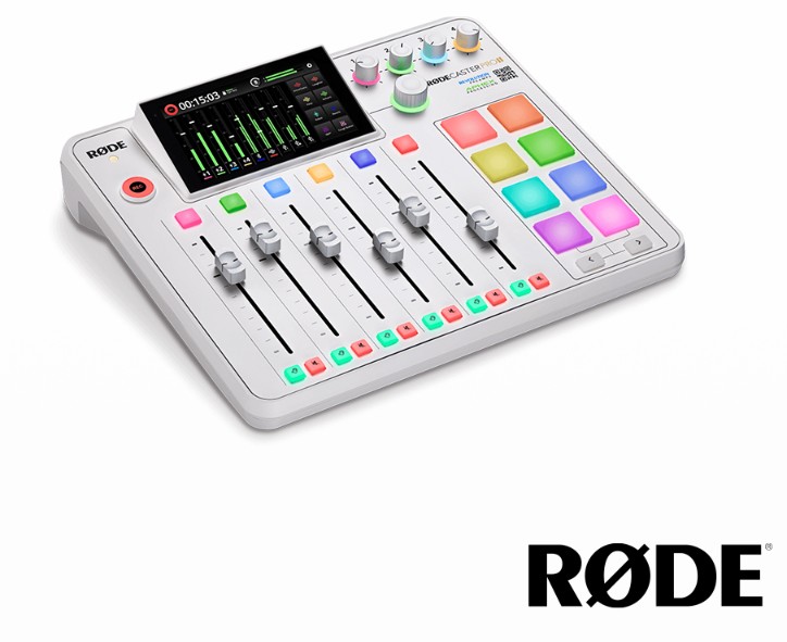 【RODE】Caster Pro II 混音工作台│廣播/直播用錄音介面 (公司貨)/ 白色