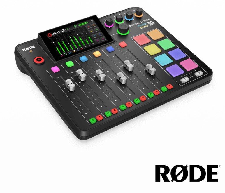【RODE】Caster Pro II 混音工作台│廣播/直播用錄音介面 (公司貨)/ 黑色