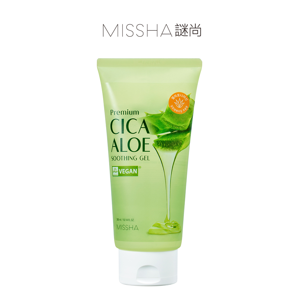 【MISSHA謎尚】積雪草蘆薈保濕凝膠 (300ml/罐)x1