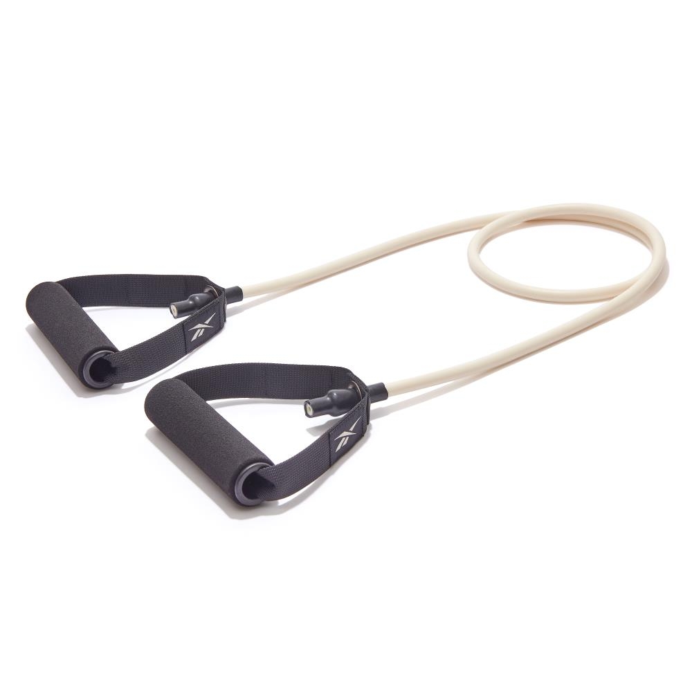 【Reebok】 Resistance Tube 阻力訓練拉力繩 - 白色 - Light 5kg