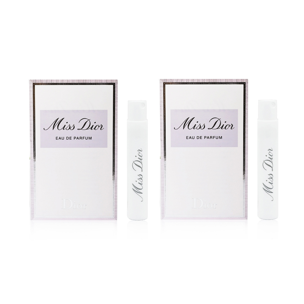 Dior 迪奧 針管香水/Miss Dior淡香精1ml 可噴式 (2入組) /平行輸入