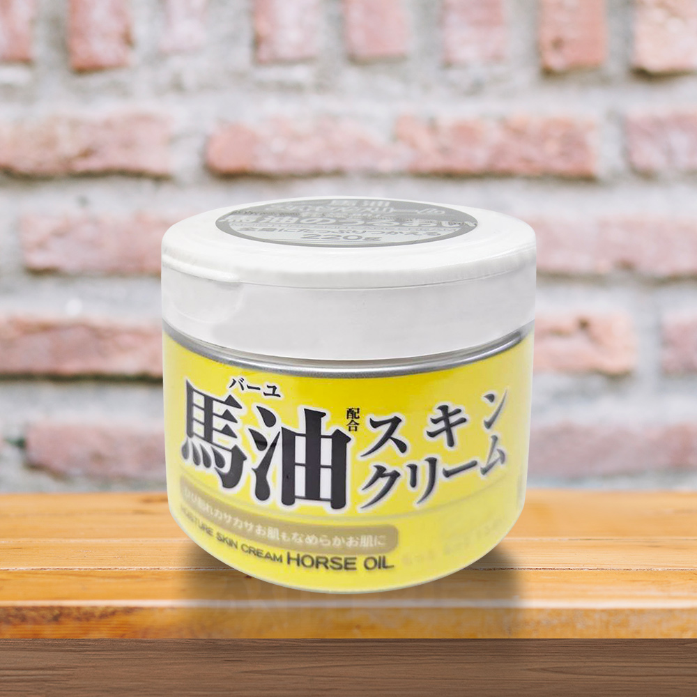 日本製日本高純度馬油護膚膏-220g-3瓶
