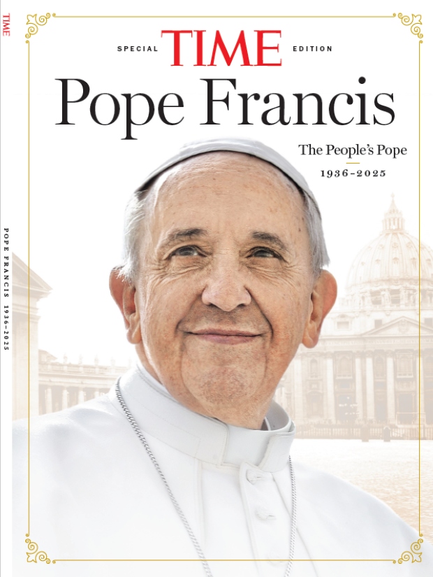 TIME時代特刊: Pope Francis羅馬天主教教宗方濟各