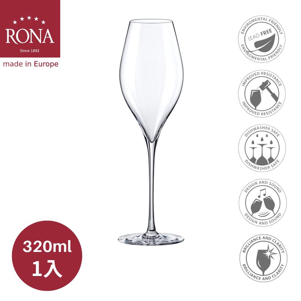 RONA/ SWAN天鵝系列 香檳杯320ml-1入