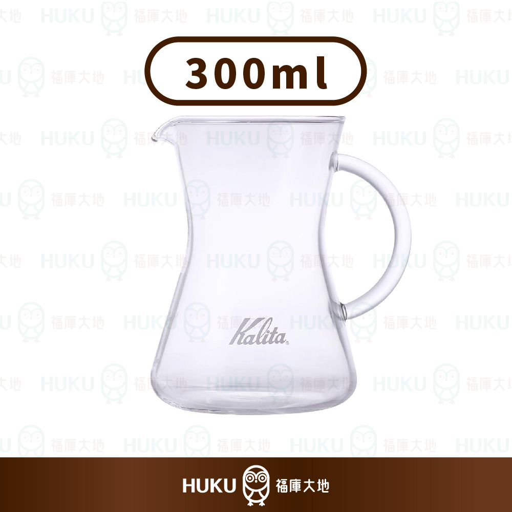 【日本】Kalita 耐熱玻璃咖啡壺 腰身款(約300ml)