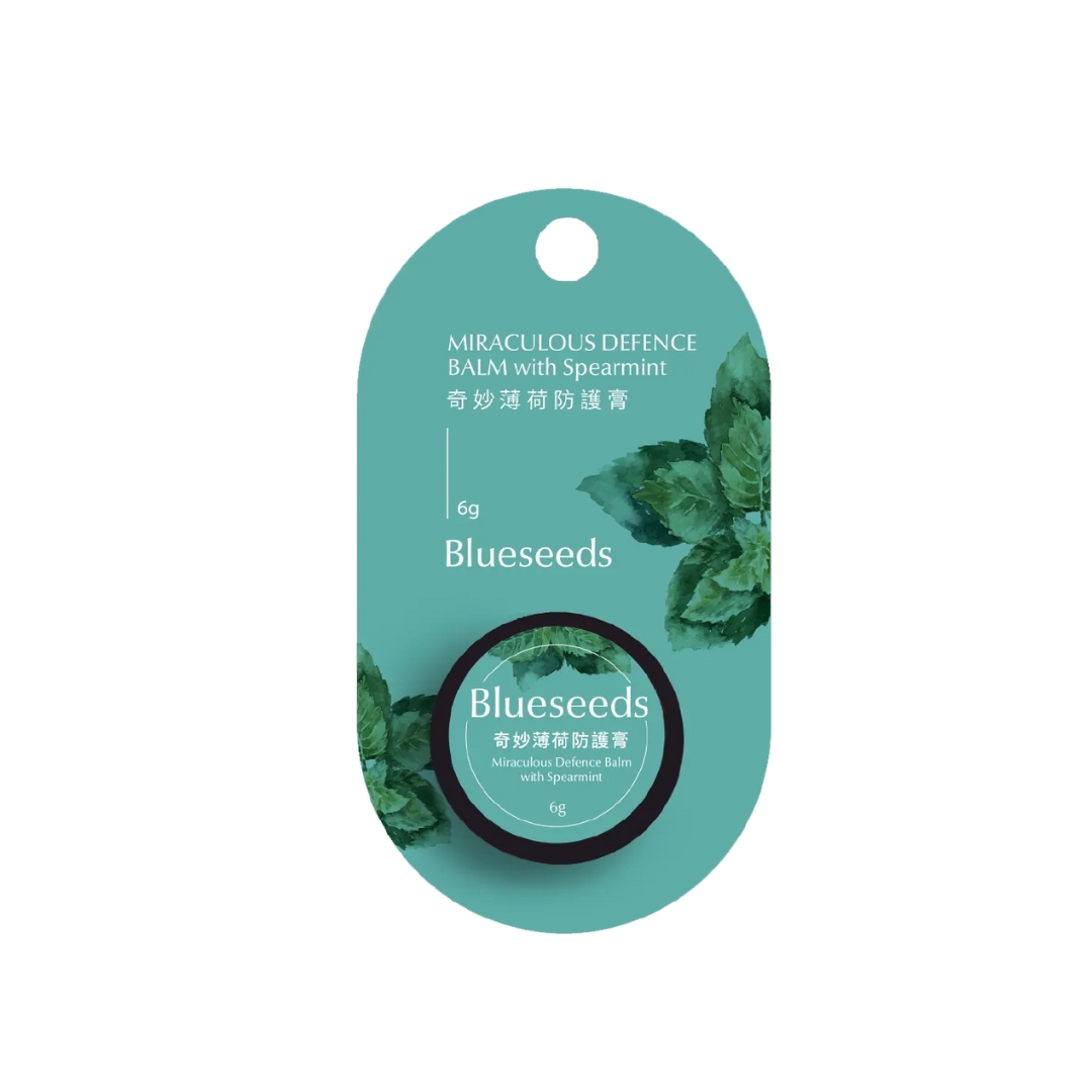 Blueseeds奇妙薄荷防護膏/ 6g/ 4入