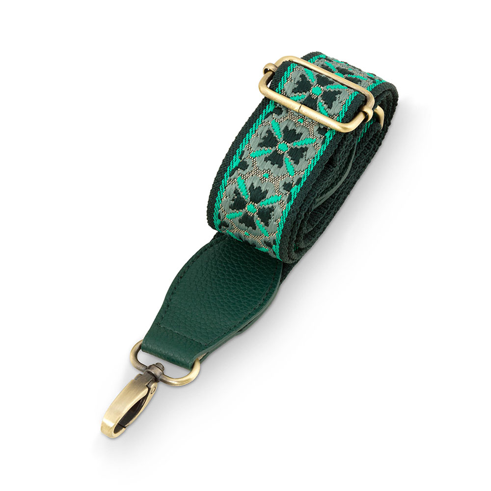 PIP STUDIO 刺繡背帶-花卉綠