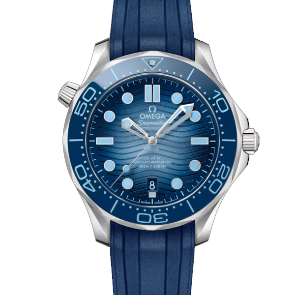 【OMEGA 歐米茄】海馬系列 SUMMER BLUE 漸層藍海馬 75周年紀念款 42mm
