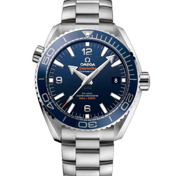 【OMEGA 歐米茄】海馬系列 潛水六百米 藍海馬鍊帶款 43.5mm