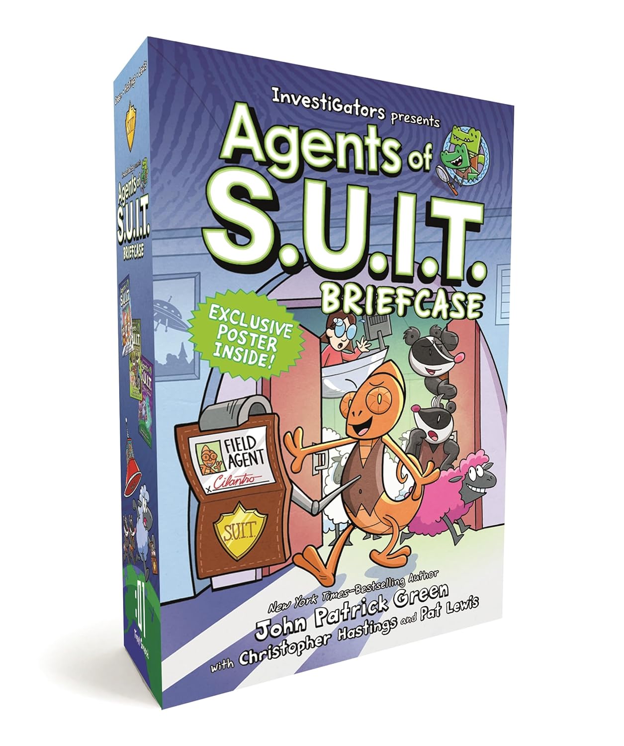 InvestiGators: Agents of S.U.I.T. Briefcase (3冊合售)