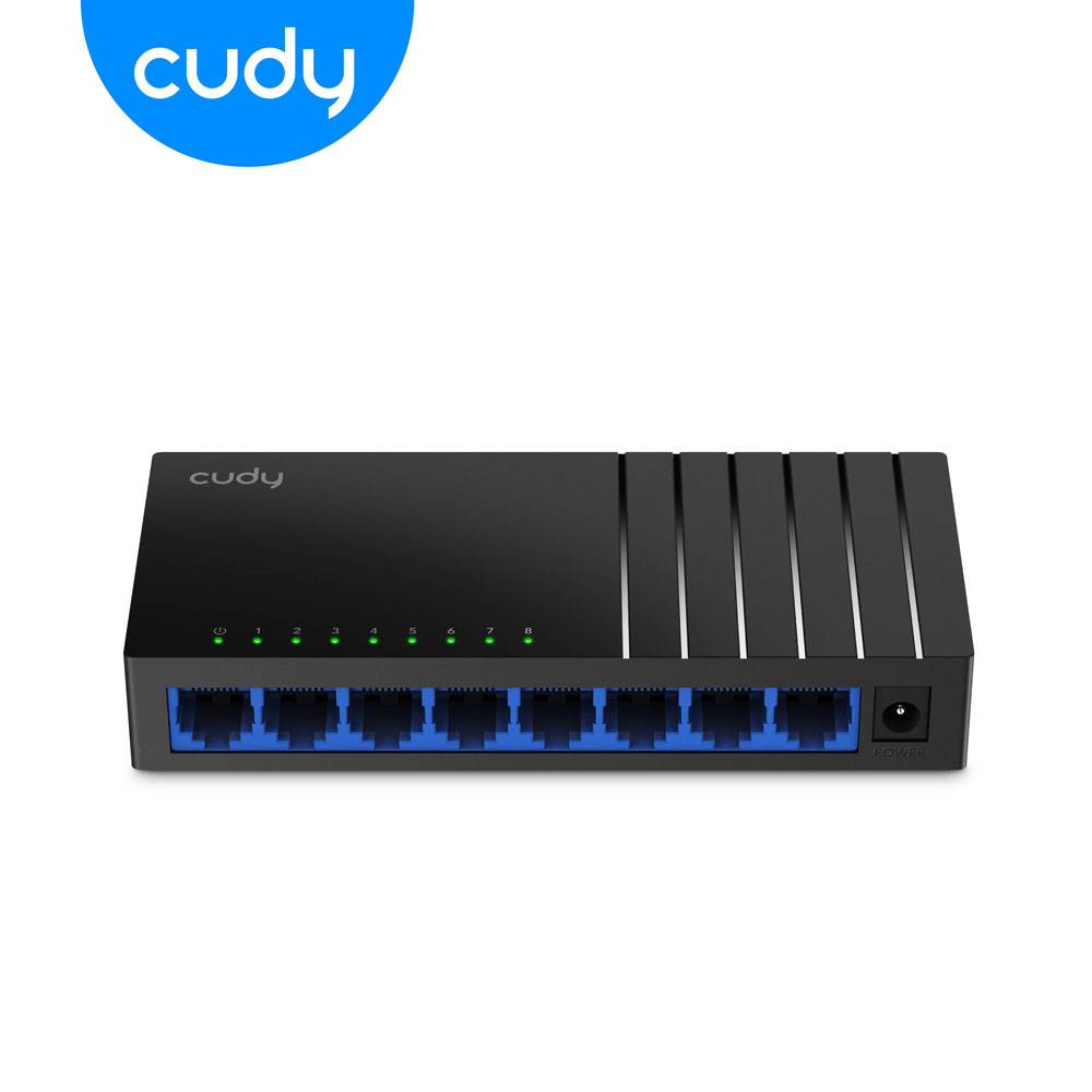 cudy GS108D 8埠 Gigabit桌上型網路交換器