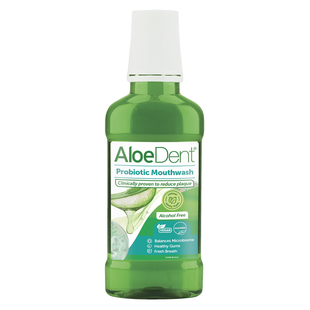 英國AloeDent 益生防護漱口水(無氟 250ml x 2入)