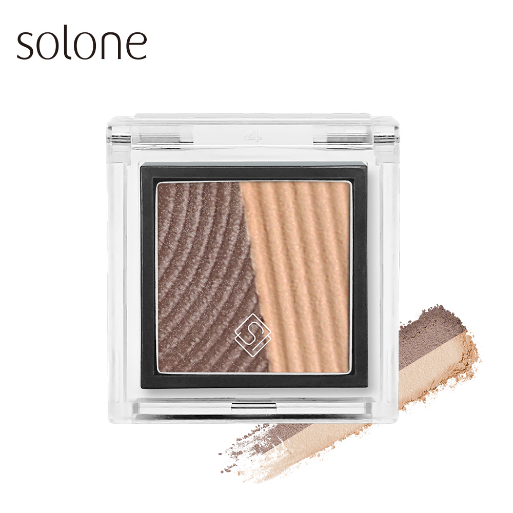 Solone玩色雙拼眼影/ 503半熟豆蔻