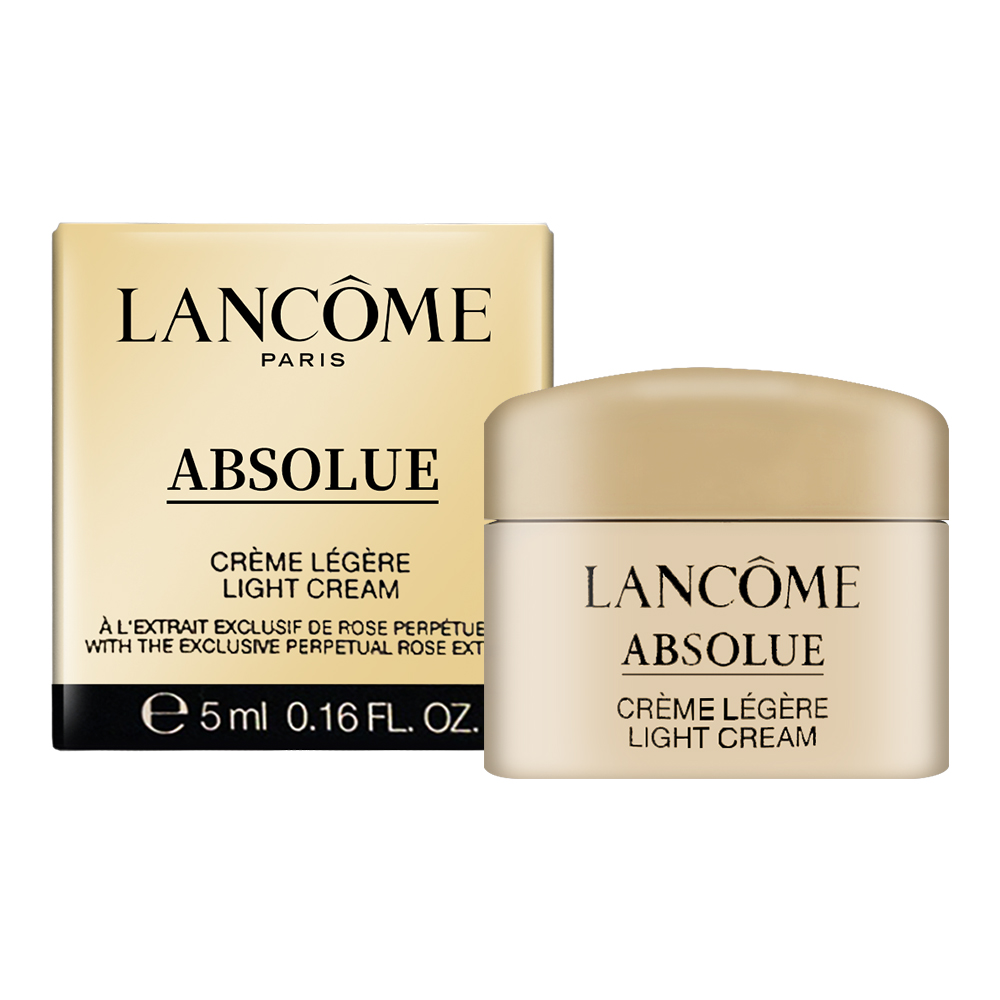【LANCOME蘭蔻】絕對完美黃金玫瑰修護乳霜 5ml #輕盈版 Light-平行輸入