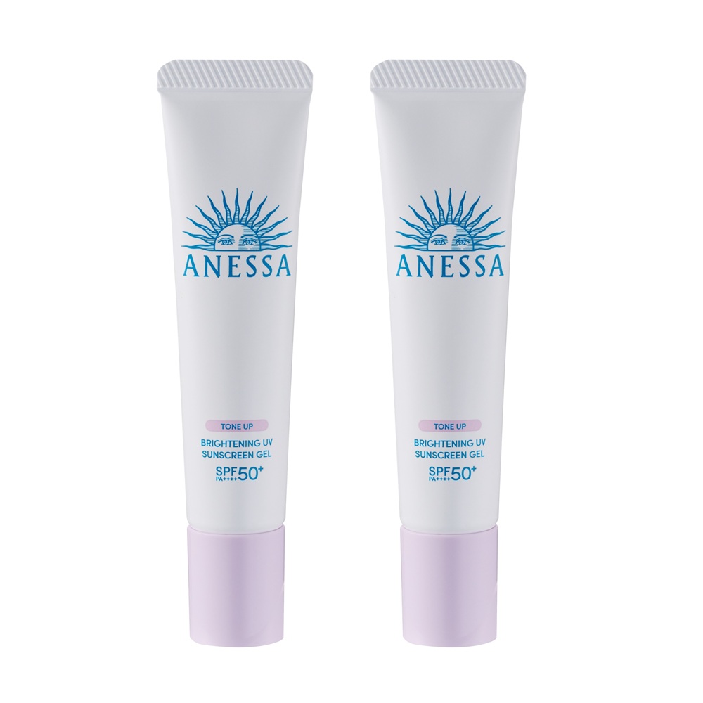【SHISEIDO 資生堂】安耐曬 美光燈潤色防曬凝膠N 15g 兩入組 公司貨