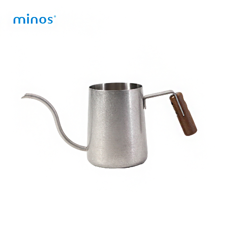 minos 胡桃木手沖壺 300ml/ 石洗