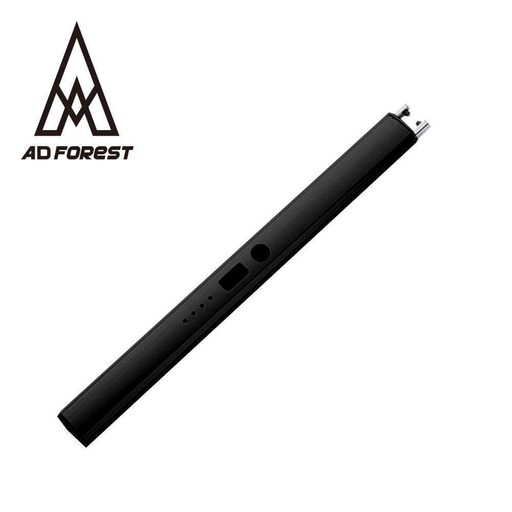 【Ad-Forest】野外求生必備 珠御電弧脈衝槍型打火機/打火機/生火/戶外/野炊/露營(三色)/黑色