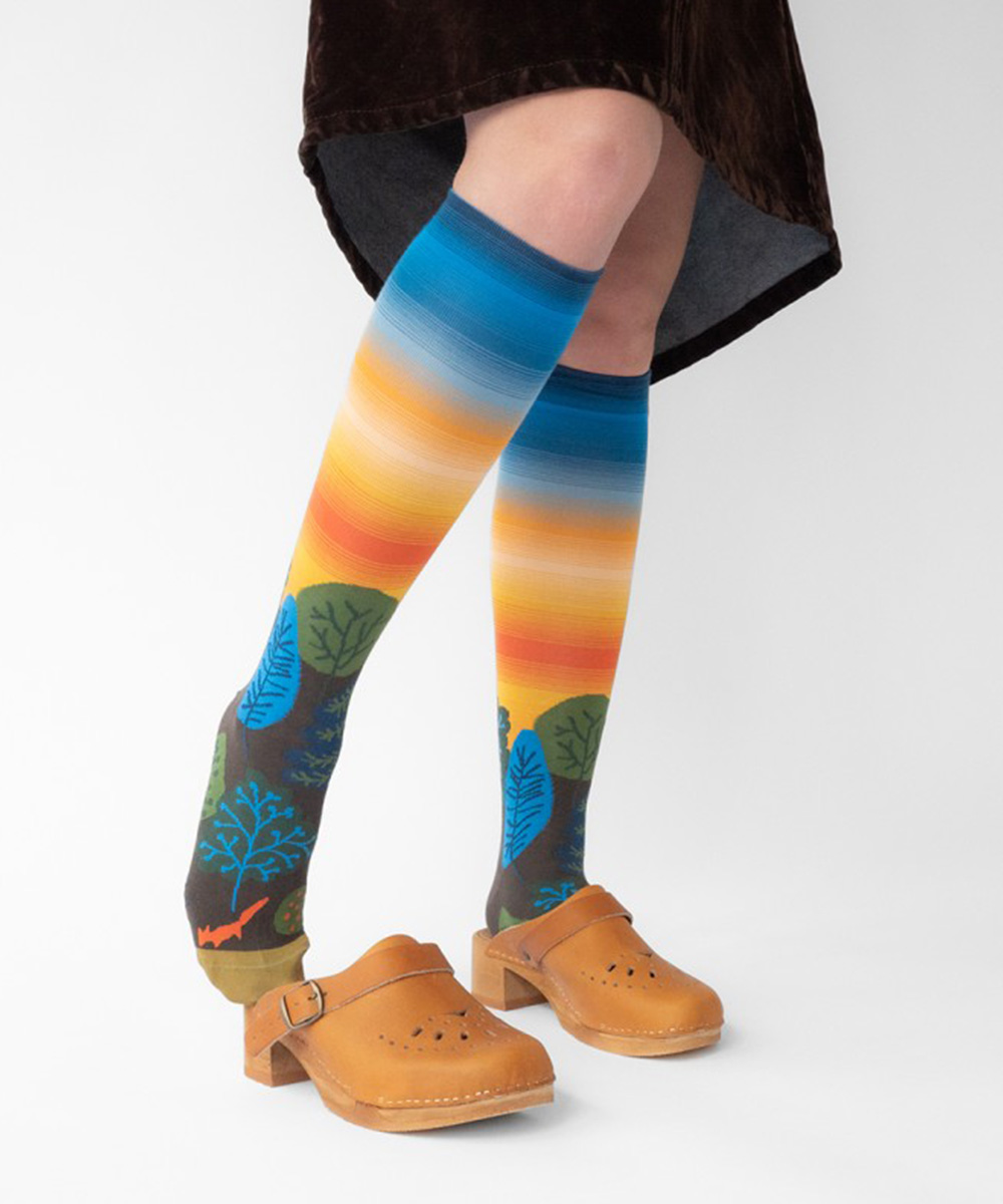 Bonne Maison 夕陽西下長筒襪 39/41