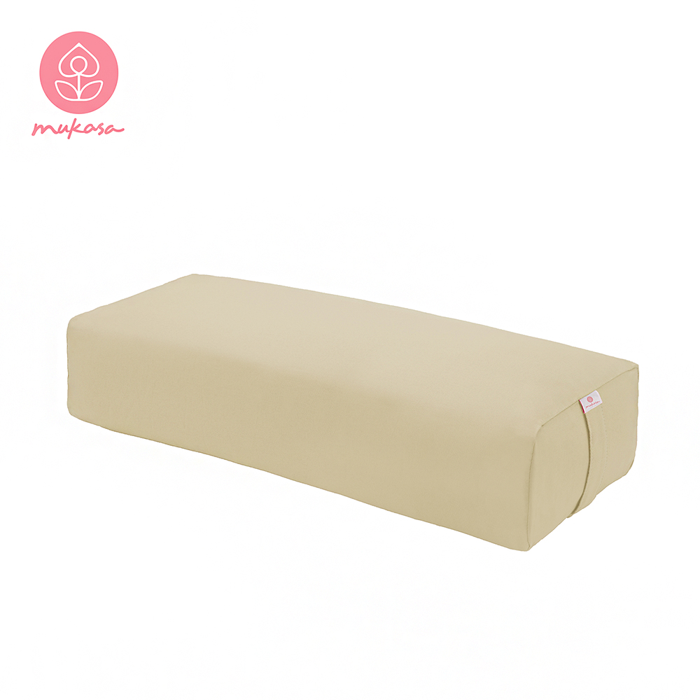 【Mukasa】瑜珈抱枕 - 燕麥奶 - MUK-25514