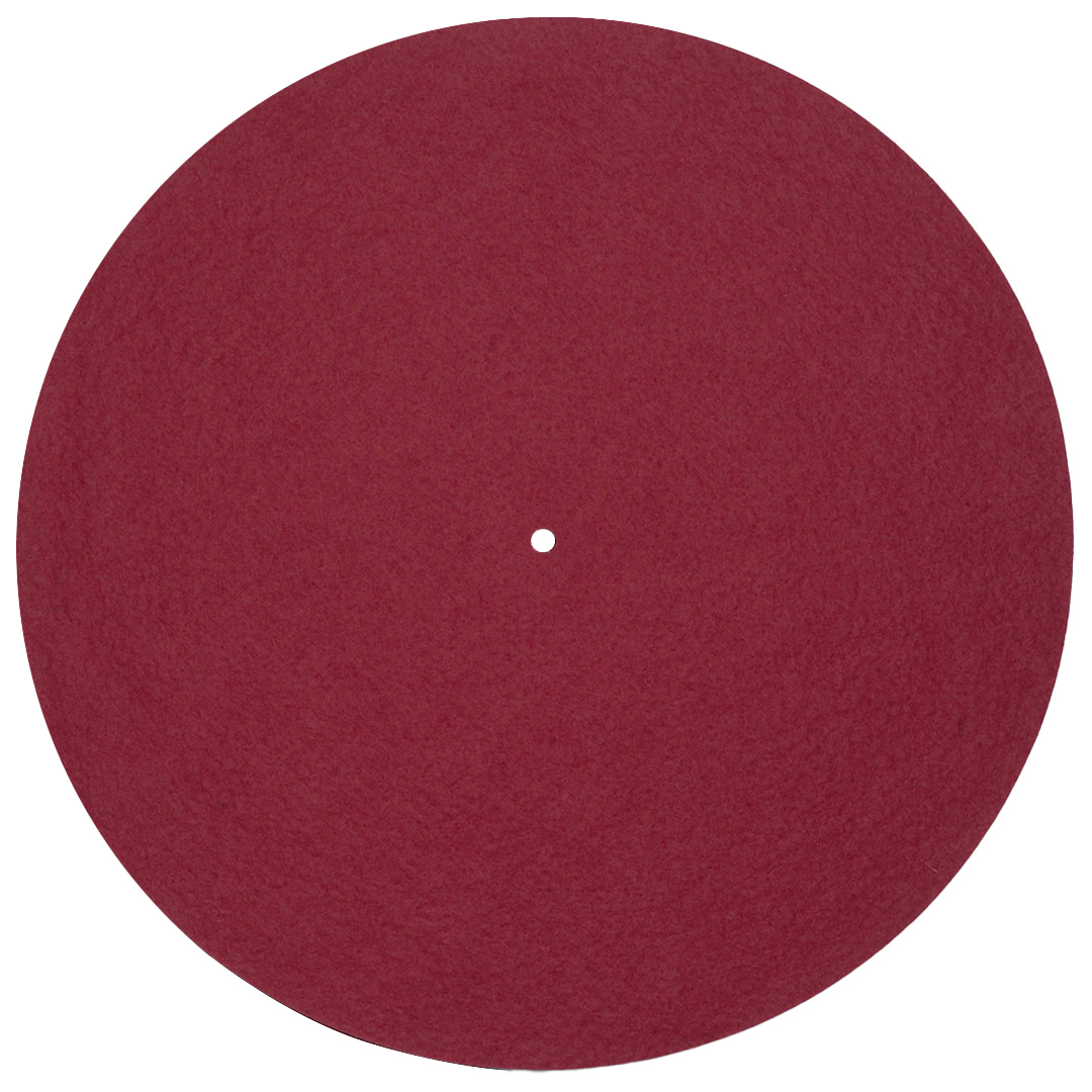 Pro-Ject Felt Mat轉盤墊 (12" Slipmat)/ 暗紅色