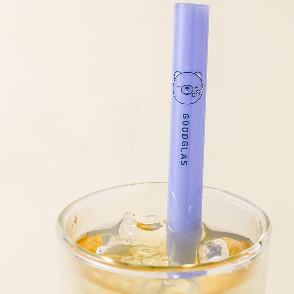 好玻GOODGLAS玻玻島奶油色玻璃吸管/ DRINK熊