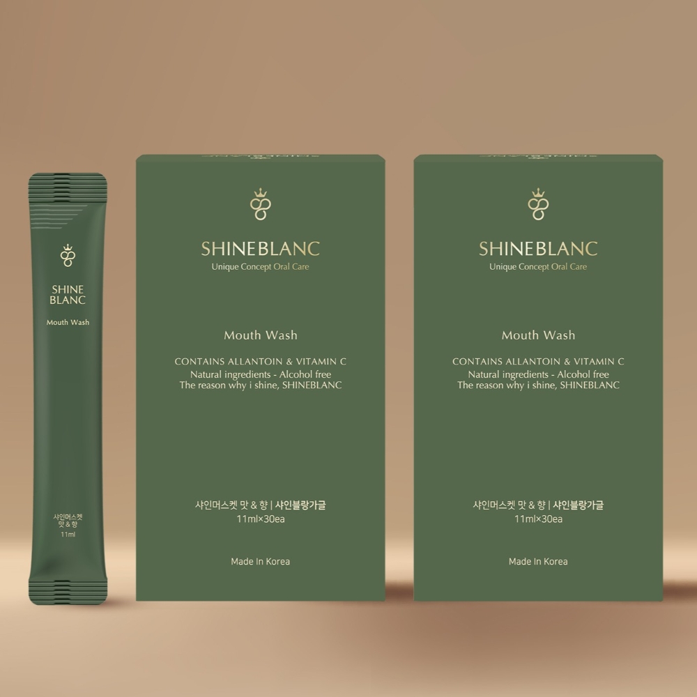 SHINE BLANC 潔淨清新漱口水-麝香葡萄(11mlx30包入)