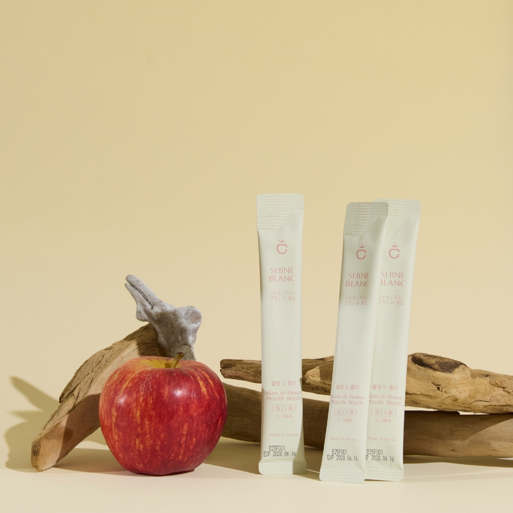 SHINE BLANC 潔淨清新漱口水-蘋果(11mlx30包入)