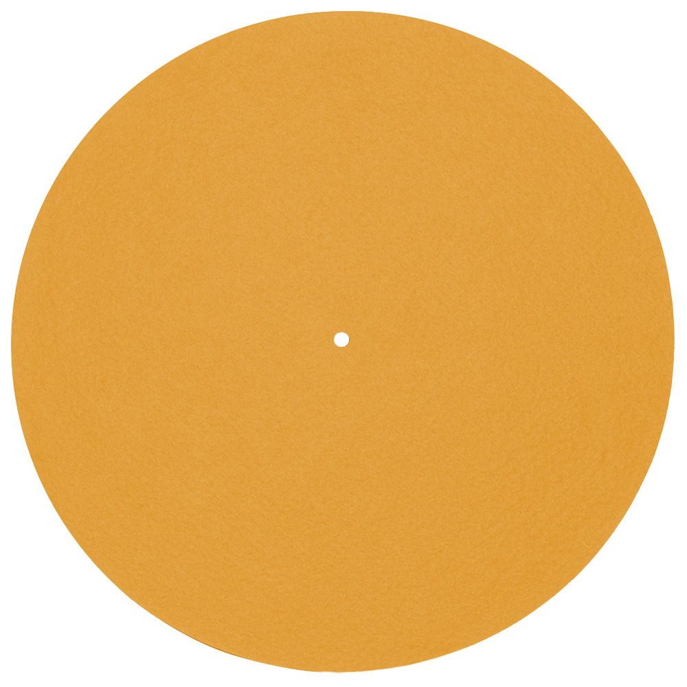 Pro-Ject Felt Mat轉盤墊 (12" Slipmat)/ 橘色